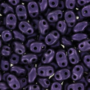 Abalorios Matubo MiniDuo 2.5x4mm Metallic suede - purple